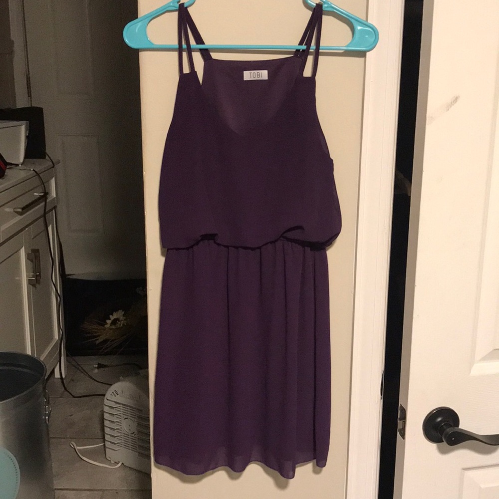 Small Purple Tobi dress